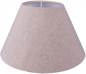 Abajur veioza bumbac bej 23x15 cm 