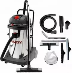 Aspirator de praf si lichide model WINDY 278 IF LAVOR 2 motoare putere 2400W recipient colectare din INOX volum 78L 