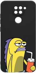 Husa BestCase Compatibila Cu Xiaomi Redmi Note 9 Meme 0.8MM Slim cam prot Negru c-B 652 