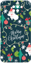 Husa BestCase Compatibila Cu Xiaomi Redmi Note 9 Merry Christmas 0.8MM Slim cam prot Negru c-B 6 