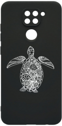 Husa BestCase Compatibila Cu Xiaomi Redmi Note 9 Turtle 0.8MM Slim cam prot Negru c-B 750 