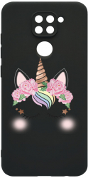 Husa BestCase Compatibila Cu Xiaomi Redmi Note 9 Unicorn 0.8MM Slim cam prot Negru c-B 525 