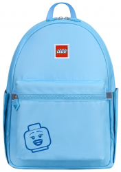 Rucsac Casual Lego Tribini Joy Large - Design Emoji - Albastru Pastel 