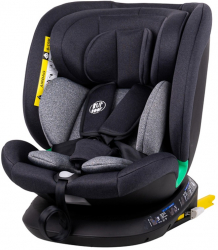 Scaun auto Diamond Deluxe i-Size Buf Boof cu ISOFIX rotativ 360 grade Top Tether 40-150 cm Black 