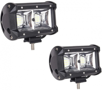Set 2 x proiectoare 54W/proiector LED 6500K 