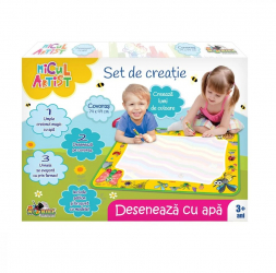 Set creativ Covoras magic desen cu apa 7Toys 