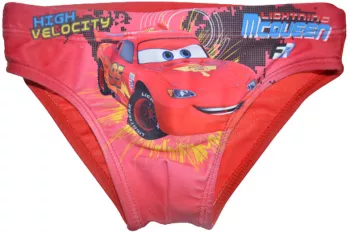 Slip de baie pentru baieti Cars Disney B45200 Rosu 