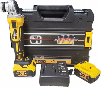 Flex cu acumulator 5000 mAh 36 V 8500 Rpm 2 acumulatori si incarcator