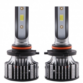 Set 2 LED-Uri Auto Techstar® V8 9006 120W 12-24V 15000 Lumeni 6000K Unghi Fascicul 360° CSP 3570 Can 