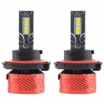 Set 2 LED-Uri Auto Techstar® P14 9004 120W 18000 Lumeni 6000K 12-24V Unghi Fascicul 360° CSP 3570 Ca 