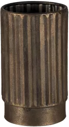 Vaza flori metal cupru 11x18 cm 