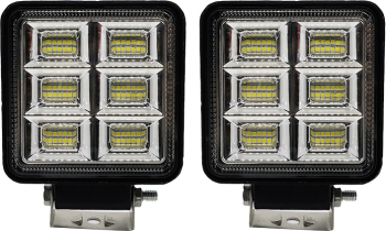 Set 2 x proiectoare auto 144W/set LED 10/30V 