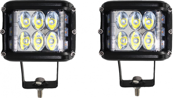 Set 2 x proiectoare auto 144W/set LED 6500K 