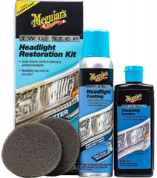Kit Polish Faruri Meguiars Two Step Headlight Restoration Kit 