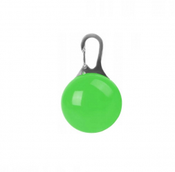 Lumina LED pentru zgarda pentru pisici si caini iluminare multicolora verde 