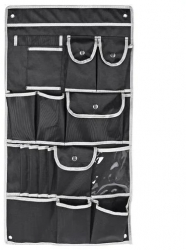 Organizator suspendat Koopman polister 74.5x40 cm negru 