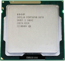 Procesor Refurbished Intel Pentium Dual-Core G870 Sr057 3.10Ghz Socket 1155 