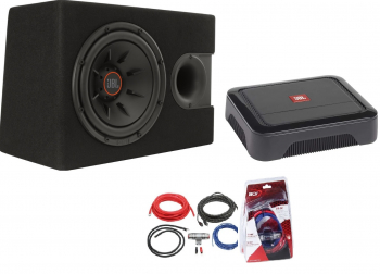 Pachet Subwoofer auto JBL S2-1224SS + Amplificator JBL CLUB A600 + LK-10 kit cabluri 