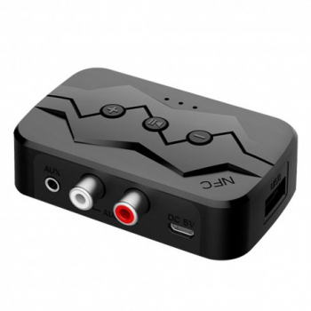 Adaptor Bluetooth Techstar® M23 transmitator si receptor pentru TV/PC/Sistem de sunet pentru casa Jack 3.5m