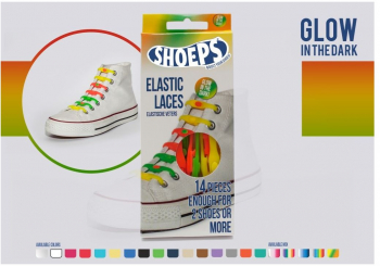 Sireturi Elastice Glow in the Dark 14 buc 