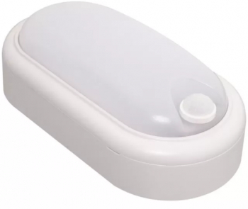Aplica LED cu senzor de miscare 360° 8W60W 650Lm IP65 