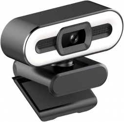Camera web 4K LED ajustabil pe 3 nivele intensitate Microfon HI-FI stereo incorporat Auto focus Functie reducere zgomot adaptabila USB 