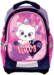 Ghiozdan 3 compartimente anatomic Kitty 42 cm 