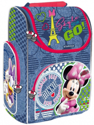Ghiozdan cu carcasa tare Minnie. 37x27x14 5cm 