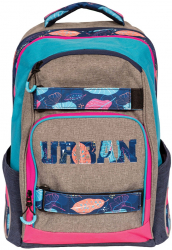Ghiozdan S-cool anatomic cu compartiment laptop 46x31x16 cm Urban Flowers 