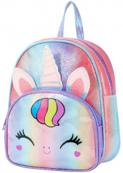 Ghiozdan S-cool gradinita 25x32x11 cm Glitter Unicorn 