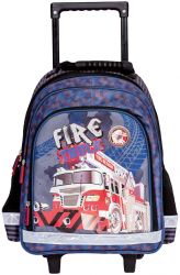 Ghiozdan S-cool trolley 38x29x14 cm Fire Truck 