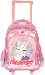 Ghiozdan S-cool trolley 38x29x14 cm Little Unicorn 