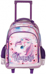 Ghiozdan S-cool trolley 38x29x14 cm Unicorn