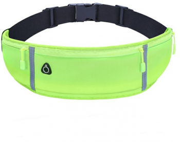 Borseta de alergare Evolium cu 3 compartimente pentru telefon mobil si accesorii centura elastica ajustabila si material rezistent la apa 