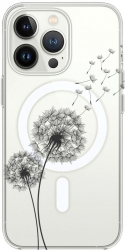 Husa BestCase comp Cu Apple iPhone 13 Pro Max Dandelion SLIM 1.5MM MagSafe comp Anti Shock MAS 22 