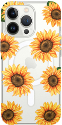 Husa BestCase comp Cu Apple iPhone 13 Pro Max Sun Flower SLIM 1.5MM MagSafe comp Anti Shock MAS 1069 