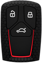 Husa pentru cheie Audi A4 RS4 S4 B9 A5 F5 S5 RS5 Car Key Case X1758 Red 