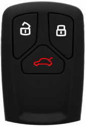 Husa pentru cheie Audi RS4 RS5 C8 SQ5 Car Key Case X1755 Black 