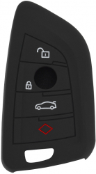 Husa pentru cheie BMW 5 6 7 F G X Series 320i 420i 520i 650i iX3 Car Key Case X674 Black 