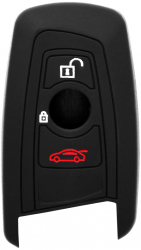 Carcasa de protectie compatibila cu cheie BMW X3 Silicon X4 Car Key Case H851 Negru 