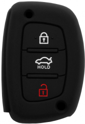 Husa pentru cheie Hyundai Creta Verna ix25 ix35 Car Key Case X1706 Black 