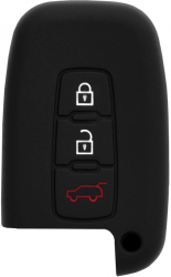 Husa pentru cheie Hyundai Sonata i30 i45 Car Key Case X1704 Black 