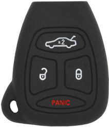 Husa pentru cheie Jeep Commander Grand Cherokee/Dodge Charger Car Key Case X679 Black 