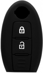 Husa pentru cheie Nissan Pulsar Leaf Juke Micra Car Key Case X1671 Black 