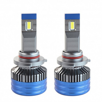 Set 2 LED-uri Auto Techstar and reg K11 9005 55w 8000 Lumeni 6500K AUTO 12-24 Volti CSP Canbus Miez Cupru 