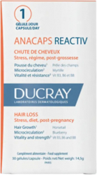 Supliment alimentar impotriva caderii parului Ducray Anacaps Reactiv Unisex 30 capsule
