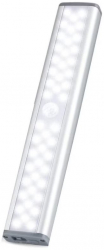 Lampa LED cu senzor de miscare 46 led-uri puternice fara fir fara baterii cu reincarcare prin USB cu support magnetic pentru dulap de 