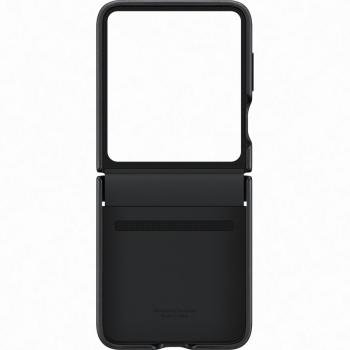 Husa telefon SAMSUNG Flap Eco-Leather Case pentru Galaxy Z Flip 5 Black 