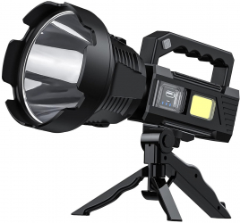 Lanterna de Mana cu Acumulator MRG MTD888 Reincarcabila Cu Trepied 