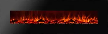 Semineu Electric Elit - 550 x 140 x 1824 mm - 1500W - Telecomanda - Flacara Multicolora 